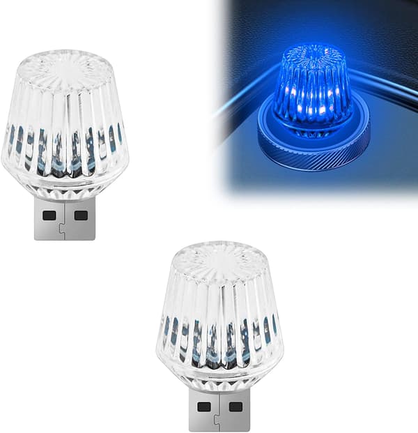 USB-yövalot, USB-tunnelmavalosarja, 2 kpl USB LED, ZQKLA