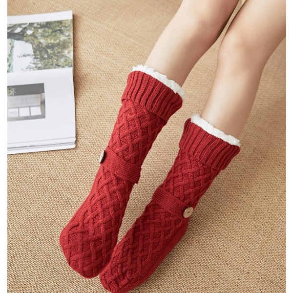 Slippersokker Varme Bløde Sokker Superbløde Fuzzy Sokker Vinter, ZQKLA