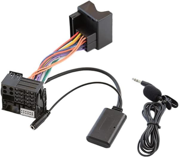 Baceyong 5-12V ABS ABS Plast 5.0 Bluetooth Audio Aux Adapter, ZQKLA