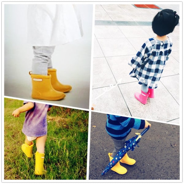 Regnstövlar för barn vattentäta skor pojkar flickor (1 - 6 år, ZQKLA