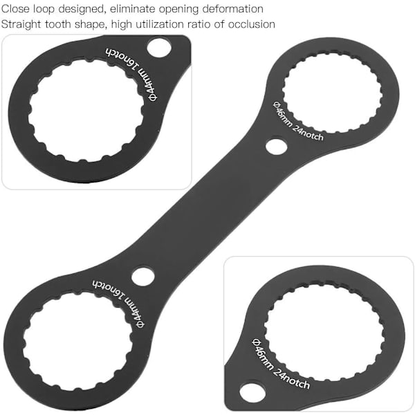 Bottenfäste Nyckel i Aluminiumlegering, Cykelbottenfäste, ZQKLA
