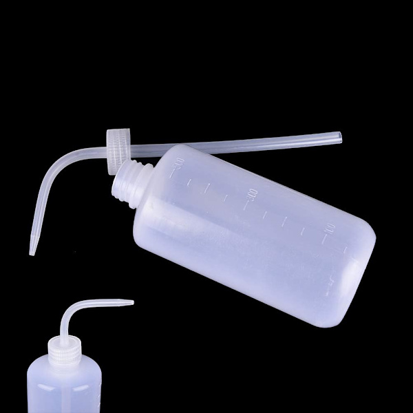 Tatuera Tvättspruta - 2 st 500ml Ekonomisk Plastflaska med Tryck, ZQKLA