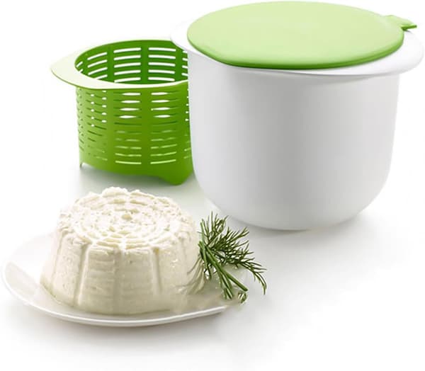 Osteproduksjonssett, Osteform, Ostepresse, Sil, Enkel å Bruke