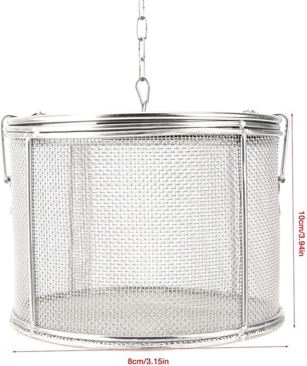 Teinfuser for løst te, rustfritt stål te sil, ZQKLA