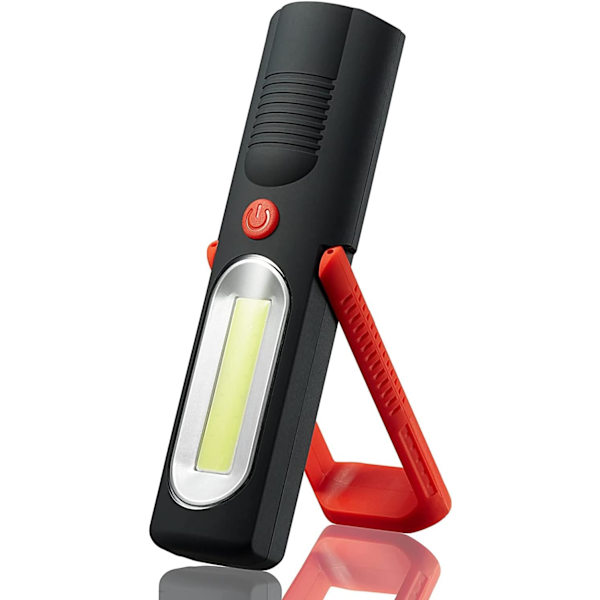 LED+COB Lommelykt Inspeksjonslampe Campinglys, Håndfri Garasje, ZQKLA