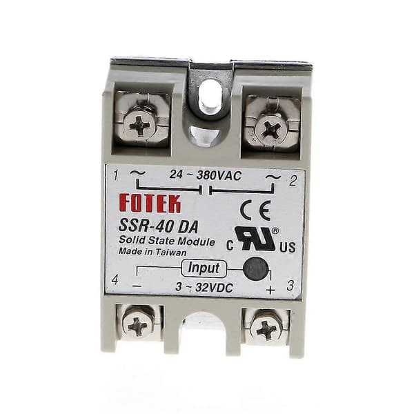24v-380v Ssr-40da 40a 3-32v Dc-ac Solid State Relemoduuli Uusi