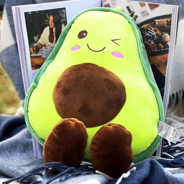 16,5 Tums Snugglevänlig Fylld Avocado Frukt Mjuk Plysch Leksak Kramande P
