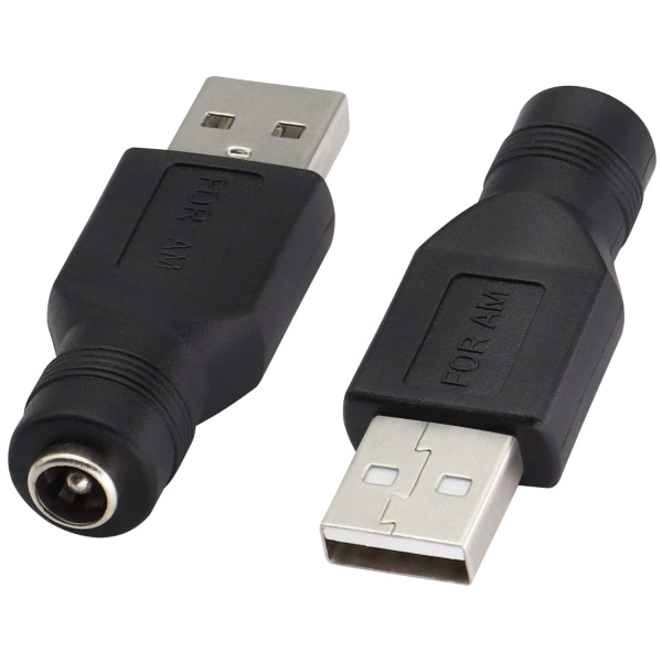 USB2.0 A uros-DC 5,5x2,1mm DC-liitin latausliitäntä, ZQKLA