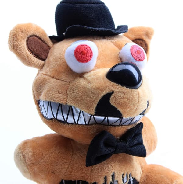 Freddyn FNAF Nightmare Freddy Five Nights FNAF pehmolelu kangaslahja 18cm