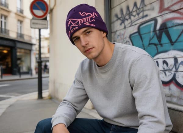 Arcteryx Bird Head Toque for voksne / Orca / ONE Purple