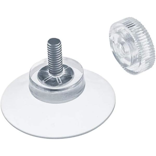 8 x imukuppi Ø 30 mm M4x10mm kierteellä ja karhennetulla mutterilla, ZQKLA