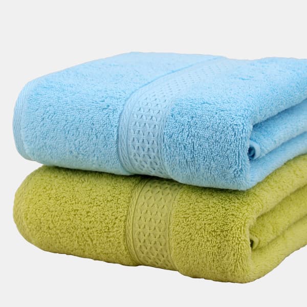 Lyxpaket med 2 badlakan 100% egyptisk bomull Supersoft, ZQKLA