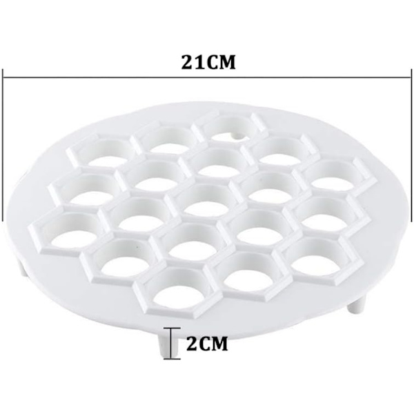 19 Huller Dumpling Maker Plast Ravioli Form Dumpling Wrappe, ZQKLA