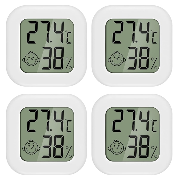 Mini LCD termometer Indendørs Hygrometer Hjem Termometer Suita,ZQKLA