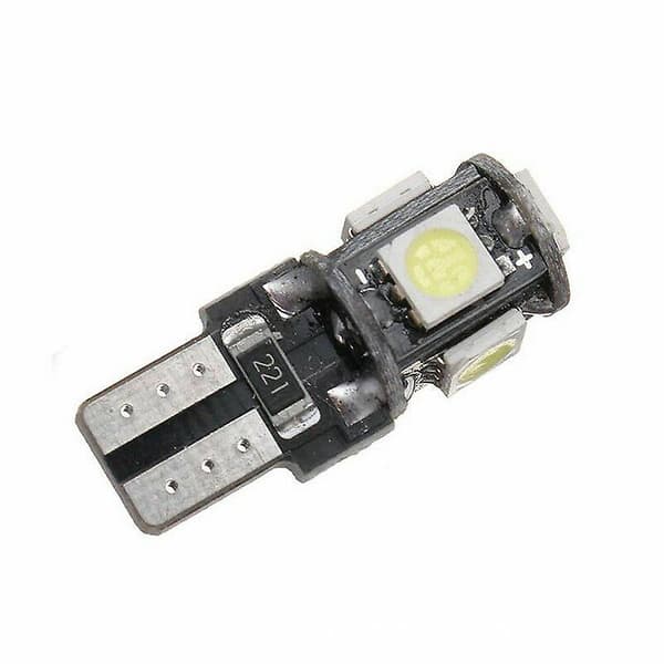 23-delt T10 LED-sett for bilens interiørlys - Canbus-dekoding, dobbelt-spiss 5050 bakspeil-lys
