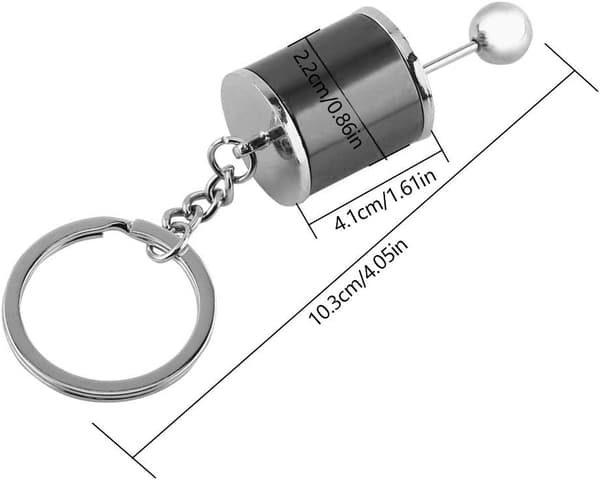 Bil Nøglering, Metal Legering Multi-Farve Gearskift Mo,ZQKLA