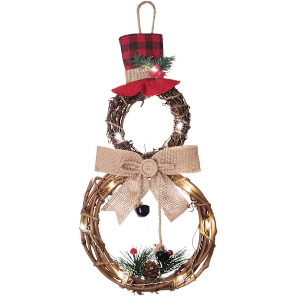 Julkransdekoration - Belyst Ornament Heminredning, ZQKLA