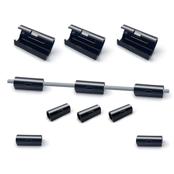 40 stycken självhäftande kabelorganisatorclips, kabelorganisator, ZQKLA