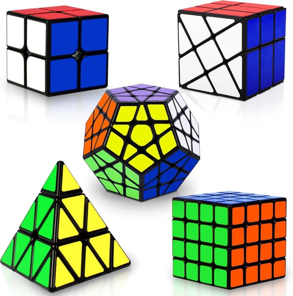 Sæt Puslespil Terning Magic Cube 2x2 4x4 Fenghuolun Puslespil Terning Legetøj Gave