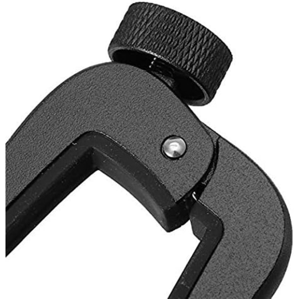 Svart.Universal Gitarr, Gitarrkapo av Legering med Justerbar Sc,ZQKLA