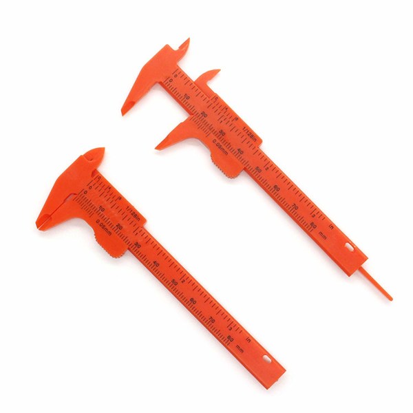 Plastik Måleværktøj DIY Skydelære Mini Skydelære, ZQKLA