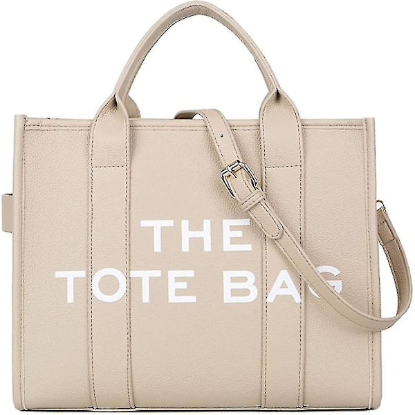 Store tasker til kvinder Oversized Pu læder Tote taske Håndtag Skulder Crossbody taske Pung Luksus skuldertaske