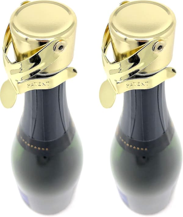 2 st champagneproppar - patenterad tätning (ingen tryckpump behövs) - professionell champagnepropp - mousserande vinpropp 5 maj 22