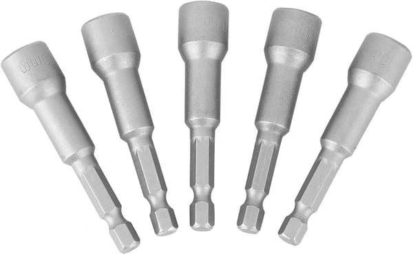 Magnetisk Mutterdriver, 10 stk 10mm Magnetisk Hex Schaft Mutterdriver, ZQKLA