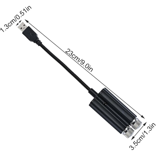 Mini LED Projektionslampe Stjernenat, Natlys Projektor S, ZQKLA