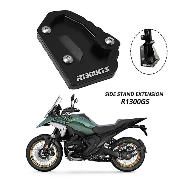 For  R1300GS Motorcykel Fodstøtte Fod R 1300 GS ADV Adventure GS1300 2023 2024 Sidestøtteforlængerplade Støtteplade