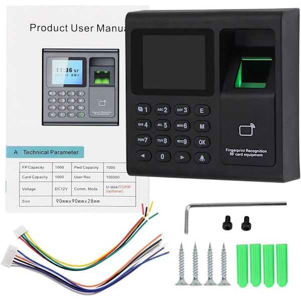Intelligent biometrisk fingeravtrykk-registreringssystem