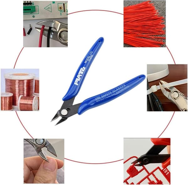 5\" Mikro Klippetang Elektrisk Ledning Kabel Kutter Diagonal ,ZQKLA