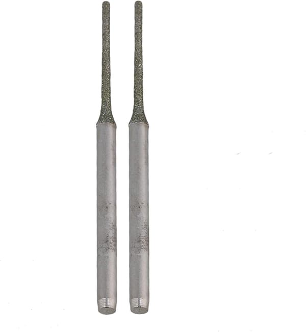 Set med 10 Diamant Silver Tip Förlängda Borr, Par, för D,ZQKLA