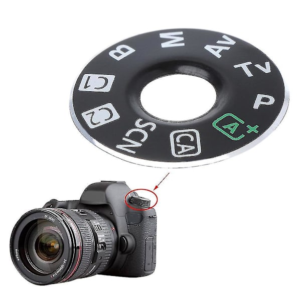 Canon Eos 6d Kamera Funktion Drejeknap Tilstand Interface Hætte Knap Reparation Dele