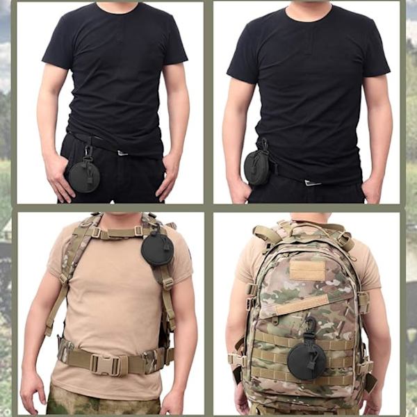 Liten Molle-väska för tillbehör, Uppgraderade EDC-väskor Militär, ZQKLA