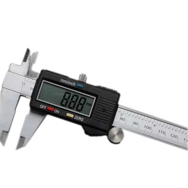 Skyvelære Digital Skyvelære 150mm Rustfritt Stål Stor LCD-skjerm, ZQKLA