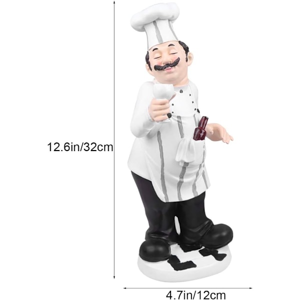 Kock Familj Modell Spis Mini Kock Staty Retro Kock R,ZQKLA