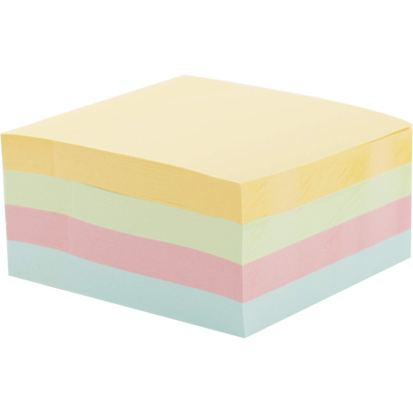 Självhäftande anteckningsblock - Kompakt självhäftande anteckningsblock - 76x76mm 400 ark, ZQKLA
