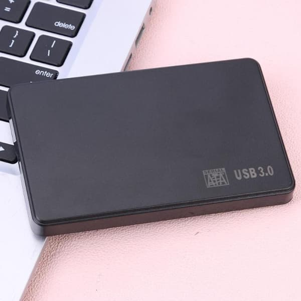 2,5\" Eksternt kabinett for SATA harddisk - USB 3.0,su
