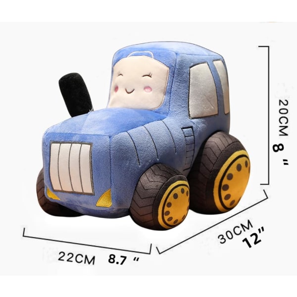 Plush Traktor Leksak för Bil Super Söt Bil Plysch