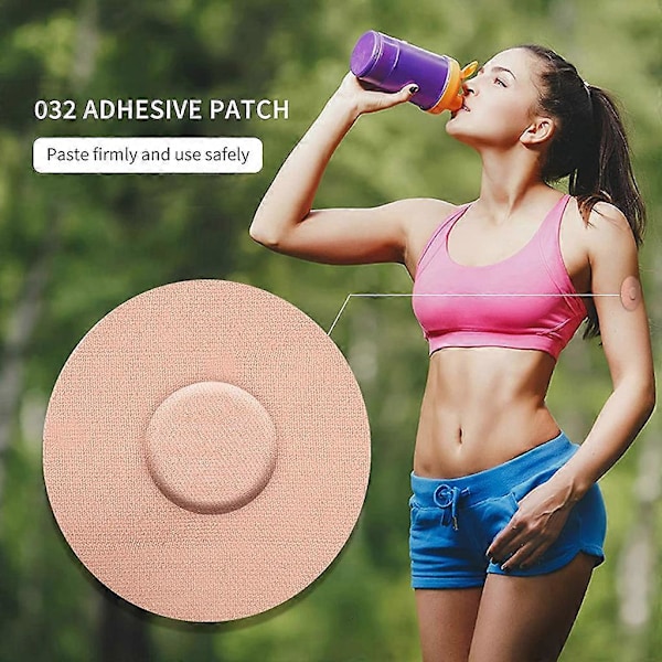 Freestyle Libre Sensor Lim Patches Sklisikre Anti-fall Klistremerker Pustende