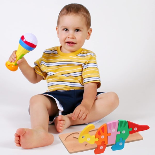 Pussel för småbarn 3-5 år Dinosaurie Pussel 5-pack | ,ZQKLA