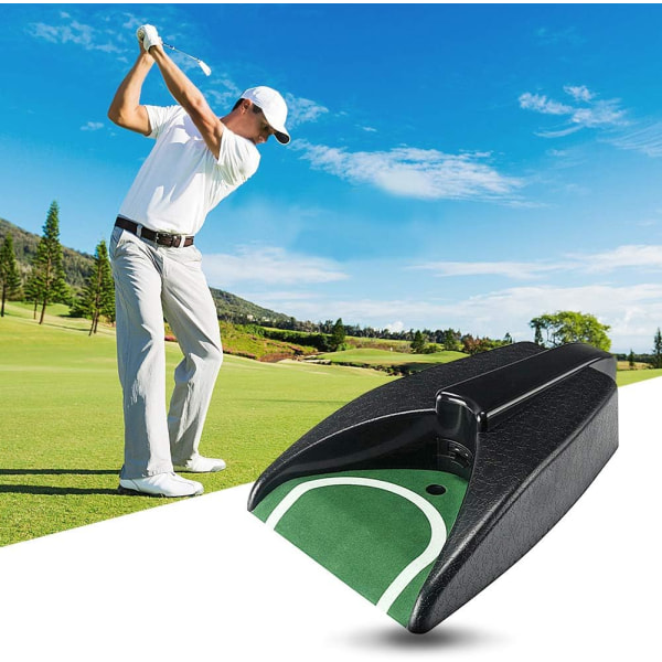 Golf Putting Mat, Automatisk Boldretur, Professionel Bærbar, ZQKLA