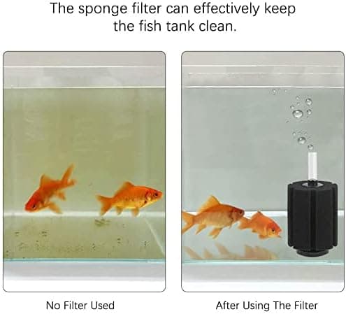 2 stk. Akvarium Betta Filter, Svampebiokemisk Filter, Akvari