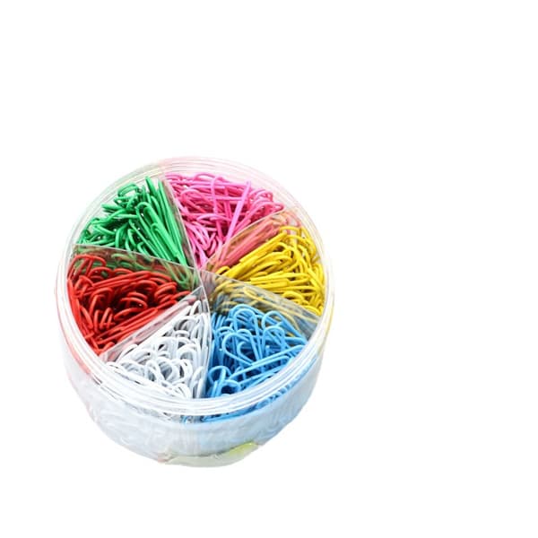 Fargerike binders, medium (3,3 cm) binders, slitesterke, ZQKLA