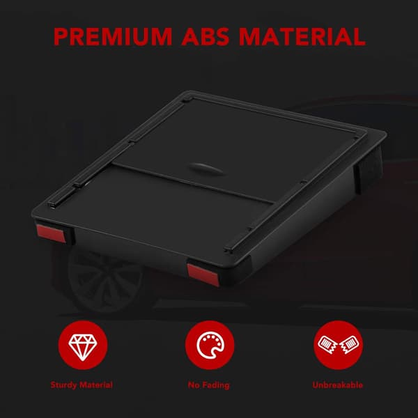 Tesla Model 3 Model Y Senterkonsoll Organizer Armlene Skjult, ZQKLA