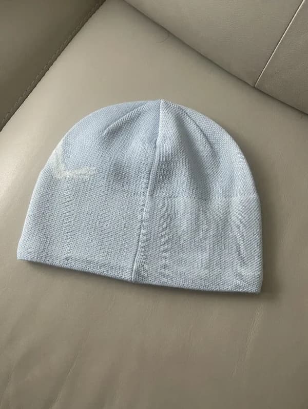 Arc'teryx Bird Head Toque Mössa Ljusblå Merinoull Stickad Vintermössa Unisex Light blue