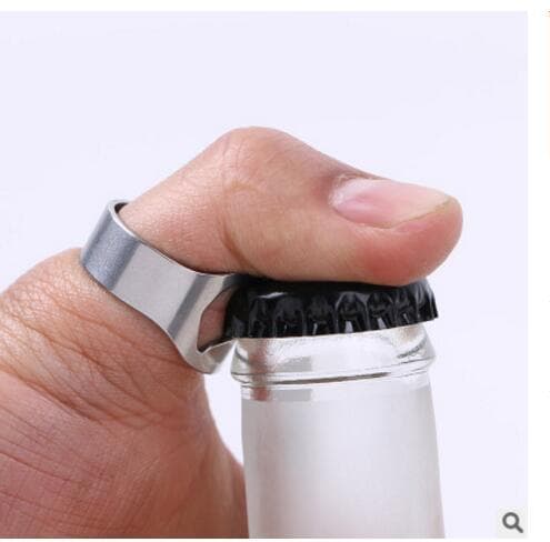 Øloplukker Ringe - 2 Stk. Titanium Ring Øloplukkere, ZQKLA
