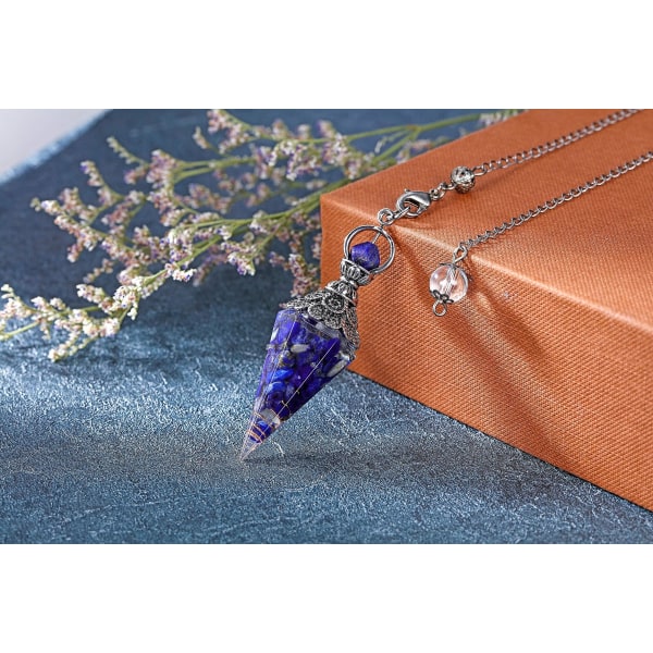 Chakra Krystal Pendul Hexagon Reiki Healing Krystal Spidser Ge