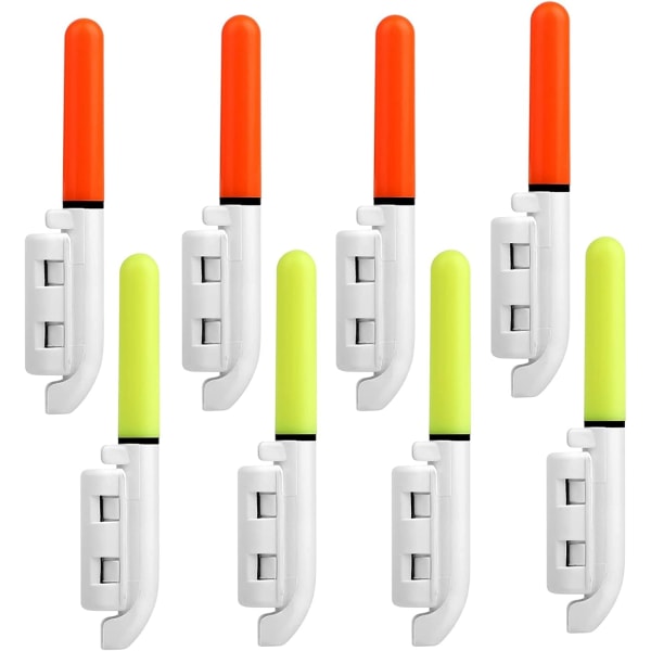 8 stk Fiskeglødestikker, LED Glødestikker for Fiske, LED ,ZQKLA